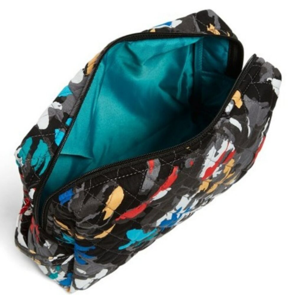VERA BRADLEY Bradley Cosmetic Bag splash floral bag travel